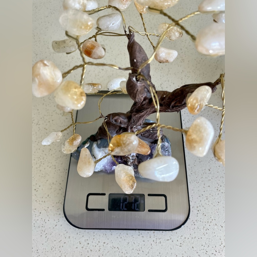 Citrine & Amethyst Tree - Picture 9 of 9